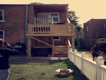 AFTER - FINISHED PORCH