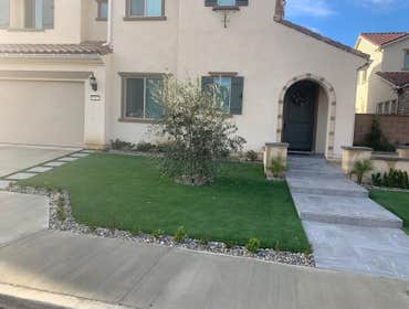 Photos by Building Greatness Inc #1 This project intakes a remodel for the pool including plaster, tiles and the jacuzzi. The front and backyard we add