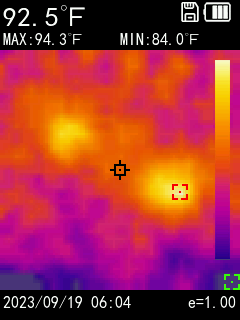 Thermal Image of a Residential Panel