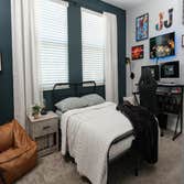 Industrial Modern This comic book loving gamer dreamed of modern loft.