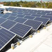 Hampton Inn The Hampton Inn was Sarasota's first ecofriendly hotel. They power their business with a 32.66 kW solar photovoltaic system, and provide ho
