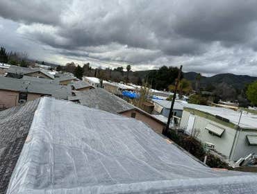 Photos by Excellencia Construction Inc #1 emergency cover a roof leak
