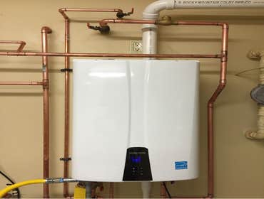 Navien Gas Tankless Installation