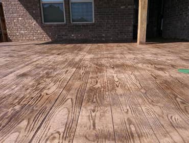 Photos by Gonzales Concrete #1 Stamp concrete