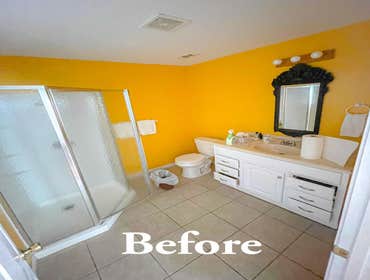 Bathroom Makeover at IOP Beach