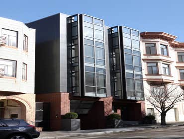 Jackson Street Dawson and Clinton transformed a dated 2,500 square foot building into a luxurious four bedroom, three-bath contemporary condominium. T