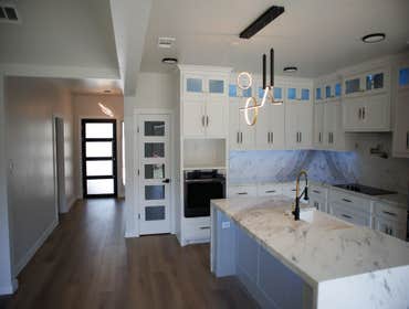 Finishing remodeling