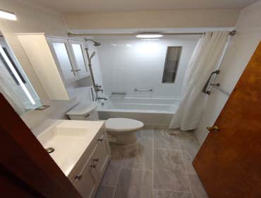 Custom bathroom remodel