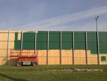 Baseball Field Wall