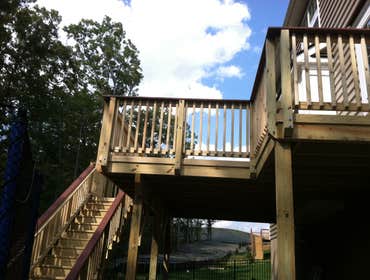 Pressure Treated Deck