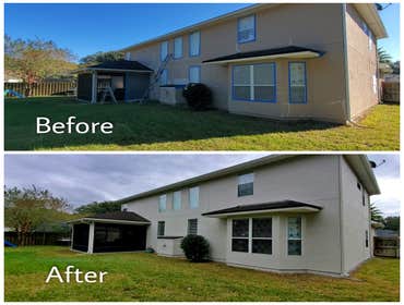 Exterior Painting Before and After