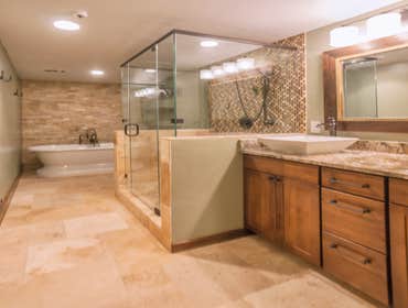 Finished Basement Bath