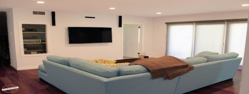 Interior of Den Addition