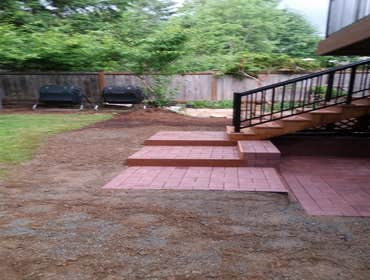 Azek plastic pavers