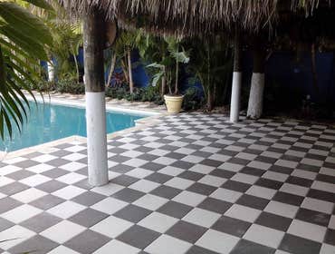 Pool deck