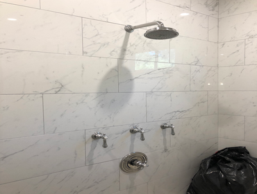 Bathroom Remodeling by Beach Remodeling HHI Bathroom remodel in Sea Pines with custom showers, tile, vanities, fixtures, lighting by Beach Remodeling H