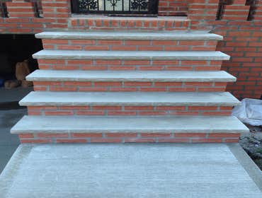 New Limestone Steps