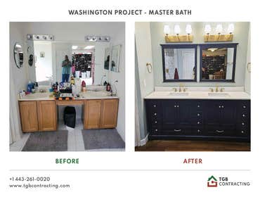 Bathrooms, Stairs, Flooring, & Painting