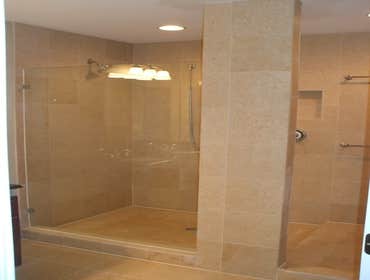 Project photos from Exquisitestone tile&renovations llc WE SALE AND INSTALL HANDICAP SHOWERS,TUB'S.WE ALSO DO CUSTOM WORK. WE ARE THE ONE STOP SHOP.