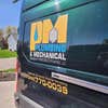 Pm plumbing & Mechanical logo