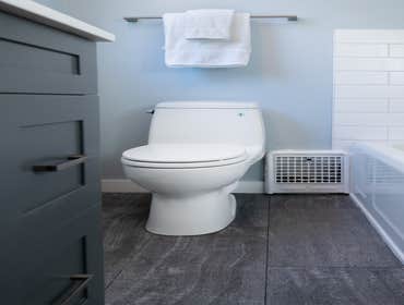 Berkeley Hill Bathroom Remodel Complete bathroom remodel. Shower has full length granite slabs.