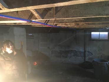 Photos by Steve Burnsed General Contracting #13 Running new pex water lines for hot water tank kitchen and bath