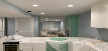 Photos by Dukes Pro Electric #2 Basement renovation