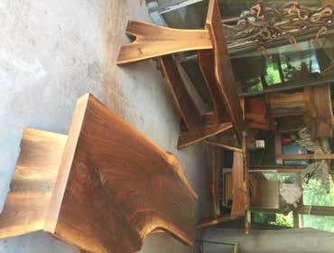 Furniture Custom built live edge furniture