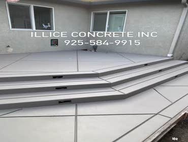 Photos by Illice Concrete Inc #1 Diamond design Driveway with pavers