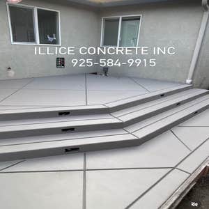 Photos by Illice Concrete Inc #1 Diamond design Driveway with pavers