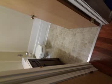 Bathroom Remodel Here are a few bathrooms we did. They include everything from flooring, paint, new sinks, vanities, tubs, toilets, and paint.