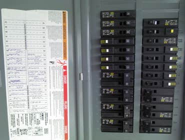 Photos by CER Electrical Services Inc of Florida #6 Panel Replacement W/new arc-fault circuit breaker devices
