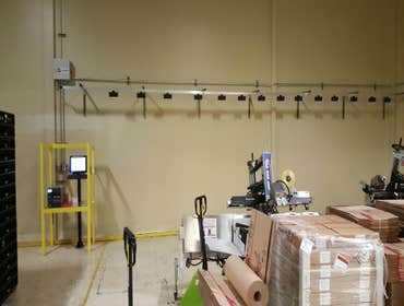 Photo(s) from MerchTel, Inc. This was for Flower Foods / Dave's Killer Bread distribution center (50,000+ sq/ft). Contract was worth $80K