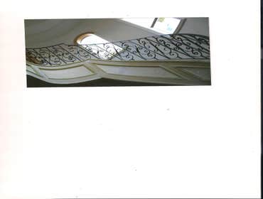 Hand Rail with Scrolls