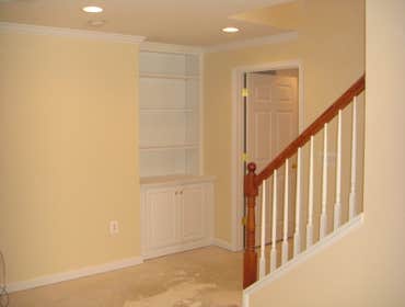 Basement finishing Basement finishing with full bathroom, recreation room, home thater and wet bar.
Syterling VA