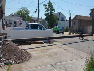 House Lifting East Rockaway House lifting, piles, foundation, electrical, sewer, water disconnect and connect, strapping