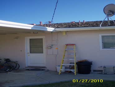 Electrical service replacement Replacement/upgrade of a panel whose breakers were not indicating tripped, and circuits were added and doubled up beyond