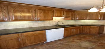 Granite tile tops