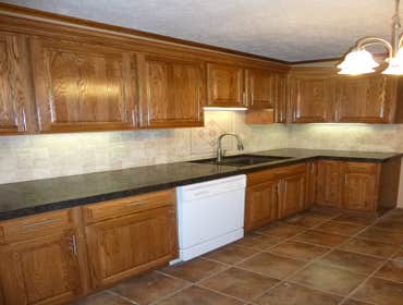 Granite tile tops