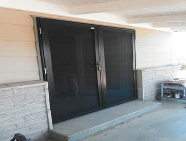 2-French Security Screen Doors