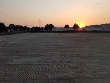 Building Pad Prep in Sanger, TX