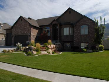 Larkin Landscaping Our landscape services entail total Installation of sprinkler systems, concrete work, water features, fire-pits, retaining walls, pa
