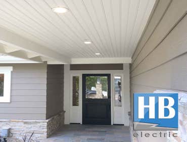 Exterior recessed lighting