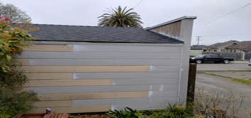 Photos by Kts Construction #1 New roof box gutter fixed rotted siding new trim and dug dirt away from building