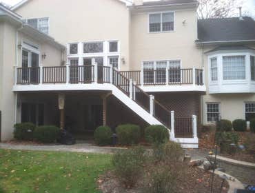 Trex Composite Deck w/ lights
