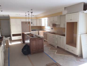 Kingston Ma. Cabinet Install