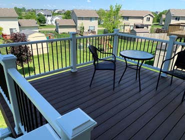 Photos by Ankeny Deck Specialist #2 Trex Composite deck