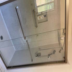 Photos by Vel dynasty builders and My Windows and Doors Contractor Inc Dab #2 Plumbing leak and bathroom remodel with quartz slab