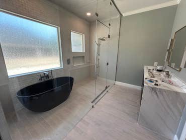 Master bathroom remodel