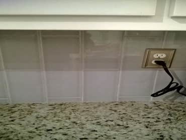 whole house remodel Kitchen remodel, resurfaced cabinets, tile backsplash, new vinyl plank flooring (click together), new custom toe kicks, transition 